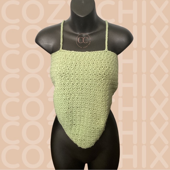 Knotty & Cozy: Handmade Crochet Top - Picture 2 of 3